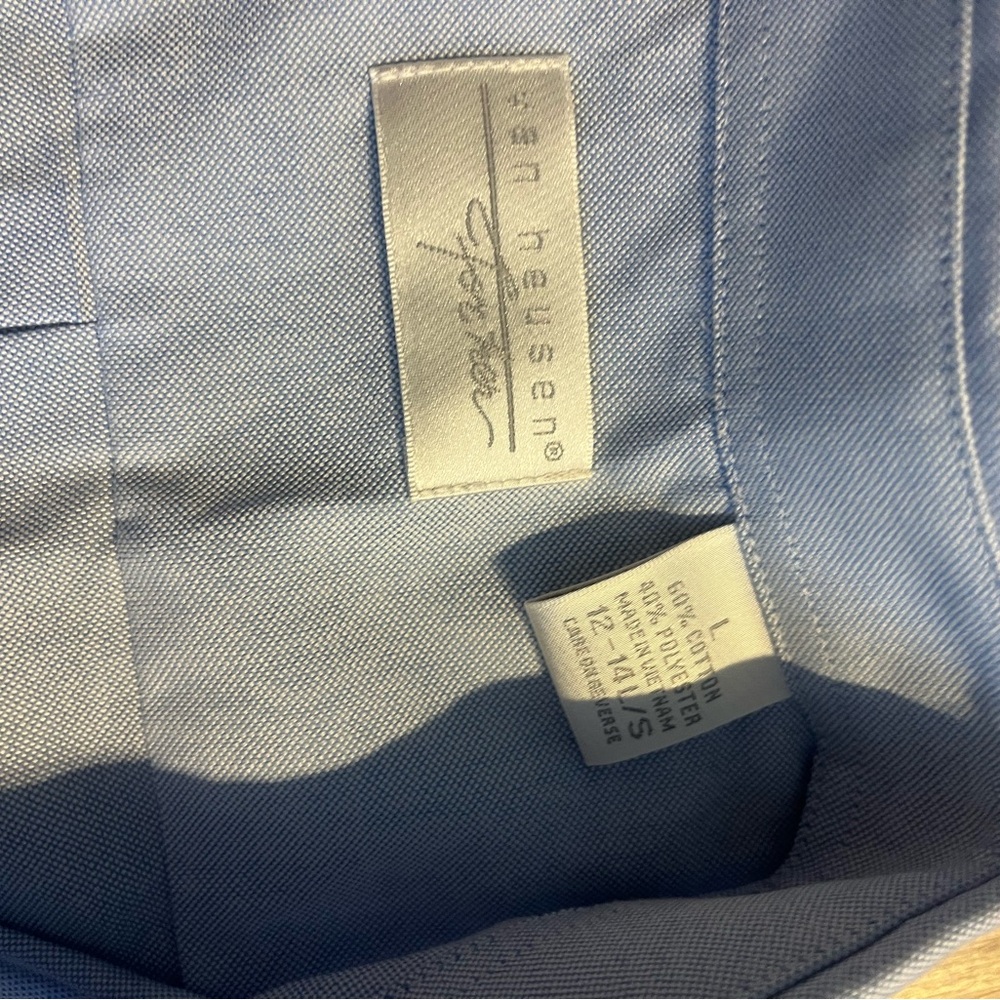 Light Blue van heusen Button-Up Shirt - Picture 2 of 2